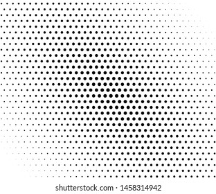 Halftone Background. Fade Dotted Overlay. Digital Gradient. Pop-art style. Grunge Backdrop. Modern futuristic Pattern. Abstract panel. Vector illustration