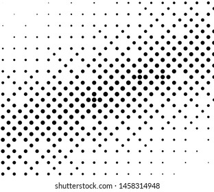 Halftone Background. Fade Dotted Overlay. Digital Gradient. Pop-art style. Grunge Backdrop. Modern futuristic Pattern. Abstract panel. Vector illustration