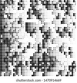 Halftone Background. Fade Dotted Overlay. Digital Gradient. Pop-art style. Grunge Backdrop. Modern futuristic Pattern. Abstract panel. Vector illustration