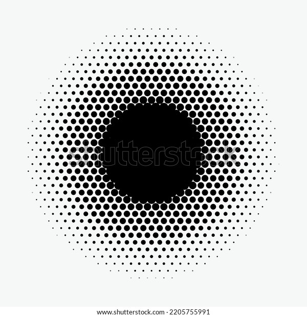 Halftone Background Fade Dotted Overlay Digital Stock Vector (Royalty ...