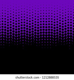 Halftone Background. Fade Dotted pattern. Digital Gradient. Pop-art style. Grunge Backdrop. Modern futuristic Pattern. Abstract panel. Vector illustration