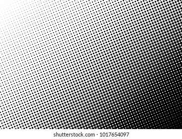 Halftone Background. Gradient Distressed Backdrop. Fade Vintage Overlay. Grunge Texture. Vector illustration
