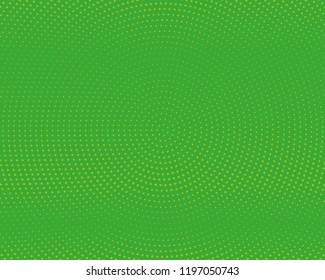 Halftone Background. Green Dotted Overlay. Digital Gradient. Pop-art style. Grunge Backdrop. Modern futuristic Pattern. Abstract panel. Vector illustration