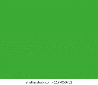 Halftone Background. Green Dotted Overlay. Digital Gradient. Pop-art style. Grunge Backdrop. Modern futuristic Pattern. Abstract panel. Vector illustration