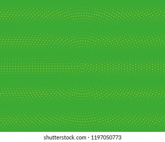 Halftone Background. Green Dotted Overlay. Digital Gradient. Pop-art style. Grunge Backdrop. Modern futuristic Pattern. Abstract panel. Vector illustration