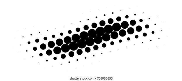 Halftone Background. Grunge Backdrop. Pop-art Abstract Pattern. Vintage Overlay. Vector illustration