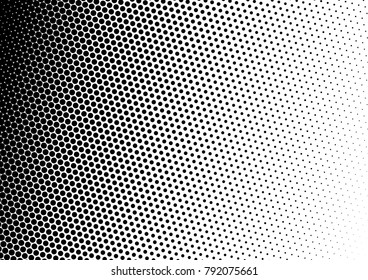 Halftone Background. Grunge Modern Backdrop. Distressed Overlay. Fade Gradient Pattern. Vector illustration