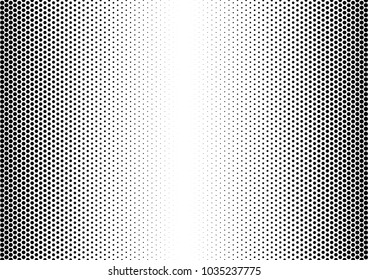 Halftone Background. Grunge Modern Texture. Black and White Distressed Pattern. Points Overlay. Vector illustration
