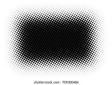 Halftone Background. Grunge Overlay. Fade Pattern. Dotted Vintage Backdrop. Vector illustration
