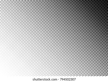 Halftone Background. Grunge Pattern. Vintage Pop-art Backdrop. Gradient Modern Texture. Vector illustration
