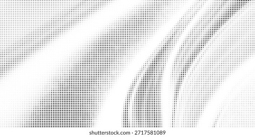 Fondo de semitono. Textura de arte pop semitono grunge. Fondo de pantalla abstracto blanco y negro. Vector geométrico