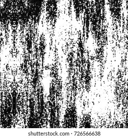 Halftone Background. Grunge Vector Illustration With Ink Dots Texture Design Element. Abstract Image With Dirty, Dotted, Black Circles. Dark Round Particles Backdrop On A White Background.