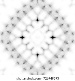 Halftone Background. Grunge Vector Illustration With Ink Dots Texture Design Element. Abstract Image With Dirty, Dotted, Black Circles. Dark Round Particles Backdrop On A White Background.