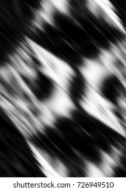 Halftone Background. Grunge Vector Illustration With Ink Dots Texture Design Element. Abstract Image With Dirty, Dotted, Black Circles. Dark Round Particles Backdrop On A White Background.