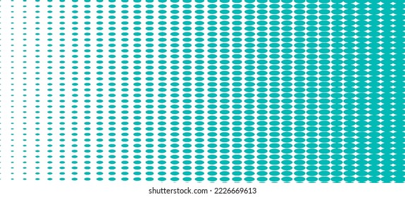 Fondo de semitono. Modernos círculos brillantes y fondo de patrón de puntos de medio tono para papel de pared, banner, plantilla de folleto, folleto, diseño y fondo. Concepto creativo abstracto, vector 