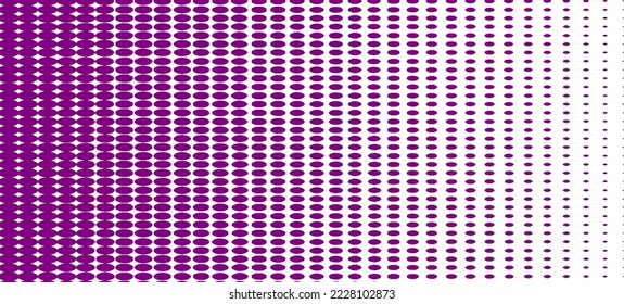 Fondo de semitono. Modernos círculos brillantes y fondo de patrón de puntos de medio tono para papel de pared, banner, plantilla de folleto, folleto, diseño y fondo. Concepto creativo abstracto, vector 