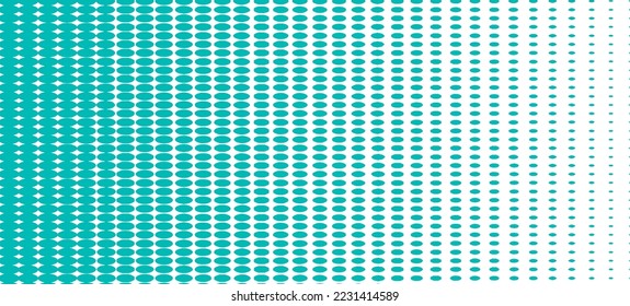 Fondo de semitono. Modernos círculos brillantes y fondo de patrón de puntos de medio tono para papel de pared, banner, plantilla de folleto, folleto, diseño y fondo. Concepto creativo abstracto, vector 