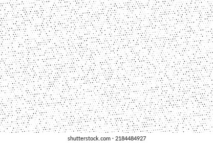 Halftone background. Monochrome dots on white texture. Vintage subtle backdrop. Simple dotted wallpaper. Abstract grunge effect with circles. Vector illustration.