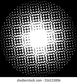 Halftone background with place for your text