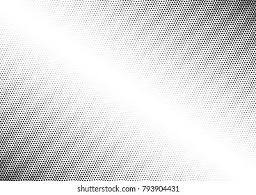 Halftone Background. Points Backdrop. Distressed Gradient Overlay. Black and White Grunge Texture. Vector illustration