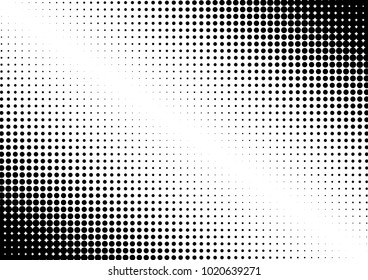 Halftone Background. Points Overlay. Modern Vintage Texture. Fade Backdrop. Vector illustration