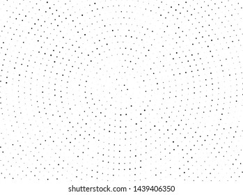Halftone background. Pop art style. Pattern with small and lirge circles, dots. Radiating from the center dotted rays, lines. Backdrop, design for web banners, Wallpaper, sites Vector illustration 