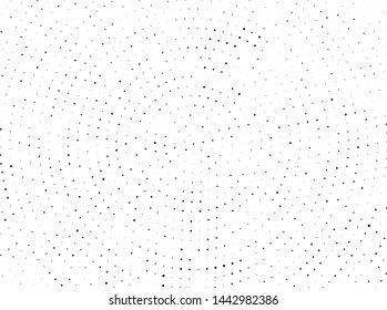 Halftone background. Pop art style. Pattern with small and lirge circles, dots. Radiating from the center dotted rays, lines. Backdrop, design for web banners, Wallpaper, sites Vector illustration 