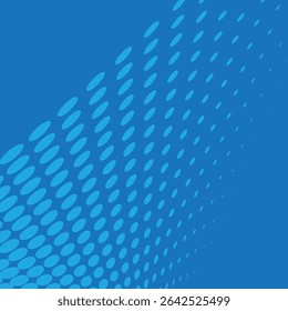 Halftone background. Pop art style. Blue color. Pattern with circles, dots, design element for web banners, posters, cards, Wallpaper, backdrops. Vector illustration