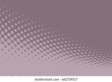 Halftone background. Pop art style. Lilac, plum color. Pattern with circles, dots, design element for web banners, posters, cards, Wallpaper, backdrops, labels, sites, stickers. Vector illustration