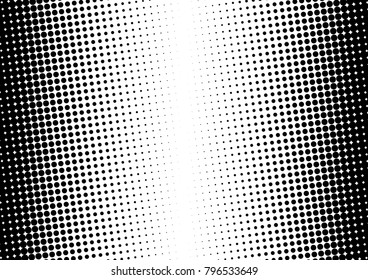 Halftone Background. Pop-art Backdrop. Modern Texture. Distressed Fade Overlay. Vector illustration