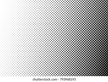 Halftone Background. Pop-art Overlay. Distressed Backdrop. Abstract Vintage Texture. Vector illustration