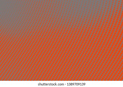 Halftone background of red dots on grey