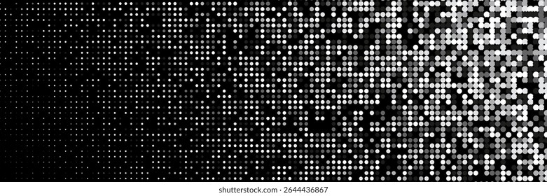 Halftone Background. Summer Art In Minimal Design. Dynamic Design For Hipster Folder. Grey Music Flyer. Minimalist Black Poster. Geometric Greyscale Texture. Trendy Halftone Background
