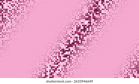 Plano de fundo de meio-tom. Círculos De Verão Com Arte Moderna. Formas Lineares Para Pasta De Marca. Panfleto de negócios. Textura Colorida Minimalista. Pôster de Linha Geométrica. Plano de Fundo de Meio-Tom da Moda
