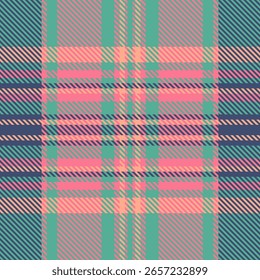 Fundo de meio-tom tartan têxtil, pixel vetor plaid sem costura. Coloque o padrão de textura de tecido de verificação na paleta de cores vermelho e azul-petróleo.