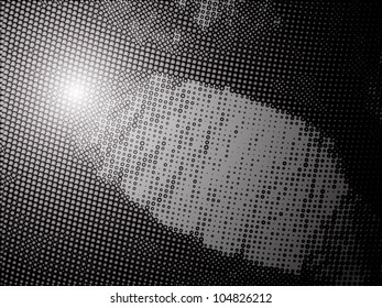 halftone background, vector
