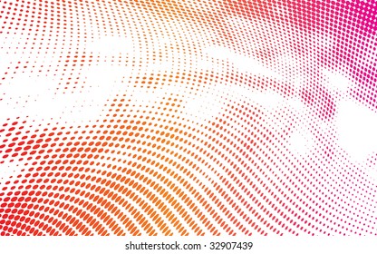 halftone background - vector background