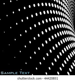 Halftoner Hintergrund. Vektorgrafik.