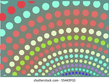 halftone background- vector