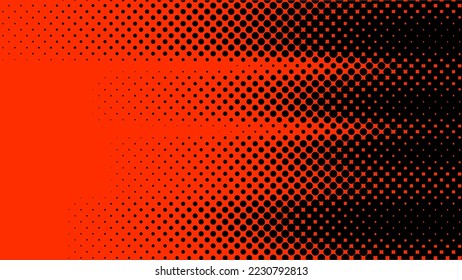 Halftone background vector, abstract backdrop design with two tone pattern and copy space for edit your content