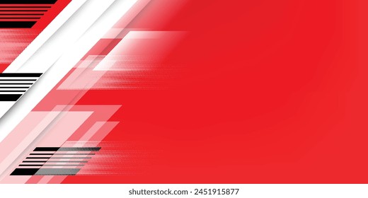 Halftone background vector, abstract backdrop design with two tone pattern and copy space for edit your content