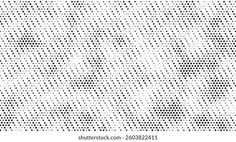 Halftone background vector, abstract backdrop design with two tone pattern and copy space for edit your content. Vector illustration