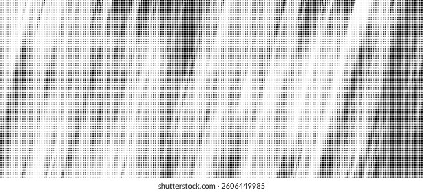 Halftone background vector, abstract backdrop design with two tone pattern and copy space for edit your content	