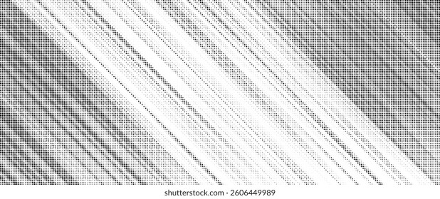 Halftone background vector, abstract backdrop design with two tone pattern and copy space for edit your content	