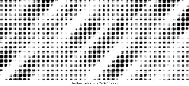 Halftone background vector, abstract backdrop design with two tone pattern and copy space for edit your content	