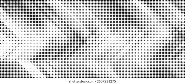 Halftone background vector, abstract backdrop design with two tone pattern and copy space for edit your content	