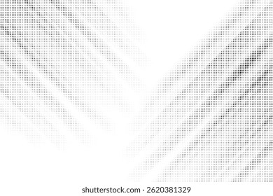 Halftone background vector, abstract backdrop design with two tone pattern and copy space for edit your content