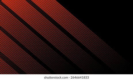 Halftone background vector, abstract backdrop design with two tone pattern and copy space for edit your content, vector illustration