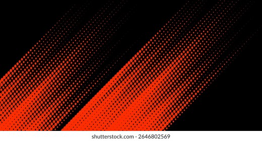 Halftone background vector, abstract backdrop design with two tone pattern