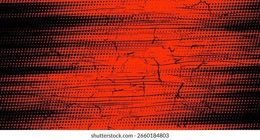 Halftone background vector, abstract backdrop design with two tone pattern and copy space for edit your content